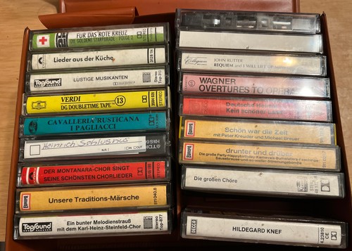 Cassette storage box - cassette,