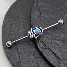 Hamsa Turchese Piercing