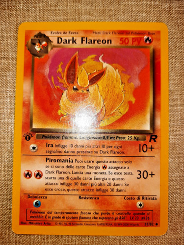 Pokémon dark flareon 1a - -,
