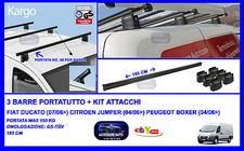 Barre Portatutto Portapacchi Bagagli COMPATIBILE FIAT Ducato da 07/2006 in poi 
