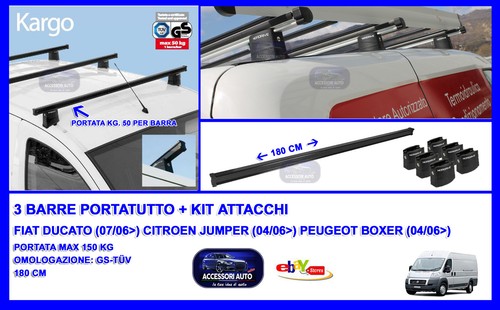 Barre portatutto portapacchi - portatutto,