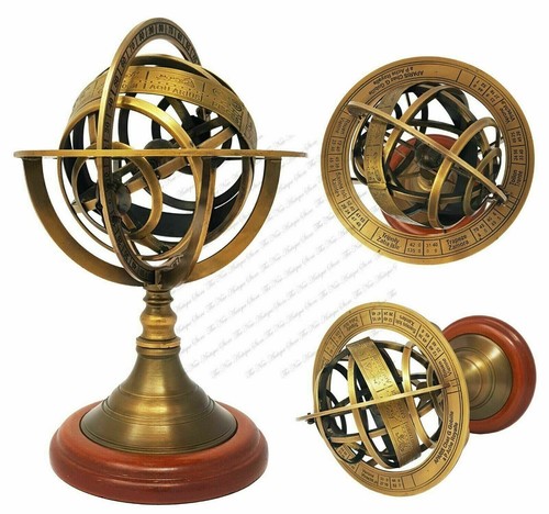 Globo sfera armillare stile