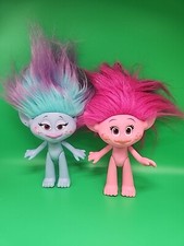 Trolls World Tour Glam Papavero e Ciniglia Grande 6,5" Fashion Doll Figura Lavoro dei Sogni