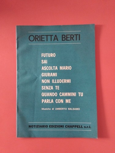Orietta berti umberto balsamo - orietta,