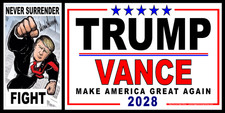 TRUMP VANCE MAGA 2028 - FIGHT