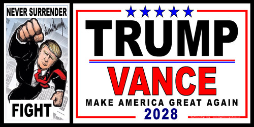 Trump vance maga 2028 - trump,