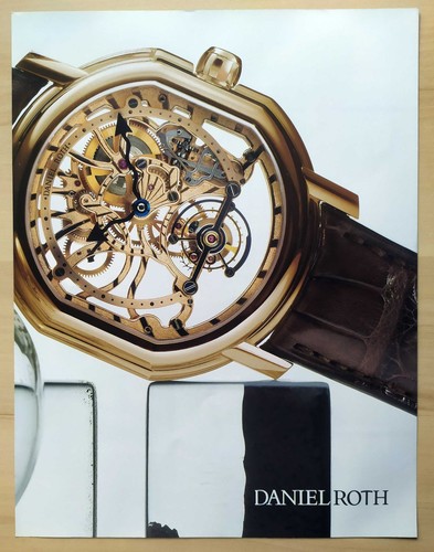 Publicité papier montre - papier,