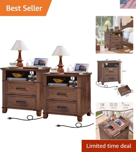 Comodino casale set - casale, 2