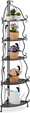 Scaffale Angolare Portafiori
