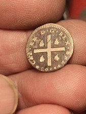 Rara MONETA REGNO SARDEGNA  1 CAGLIARESE Nuovo 1763 Carlo Emanuele III 