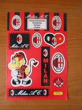 adesivi sticker-MILAN ASSOCIAZIONE ITALIANA CLUBS - ROSSO