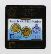 SAN MARIN 2003 BU COINCARD