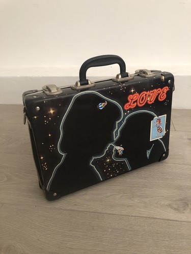 Valigetta vintage rigida nera