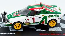 Lancia Stratos HF Rallye di Monte Carlo 1977 Scala 1:43 Modellino Nuovo con Teca
