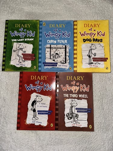 Jeff kinney book bundle 5 - jeff,