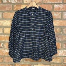 Top camicia a quadri Toast