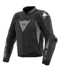 Dainese Super Speed 4 Motorcycle Motorbike Leather Jacket Black By TriCore