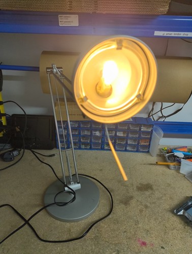 Lampada scrivania vintage - lampada, da