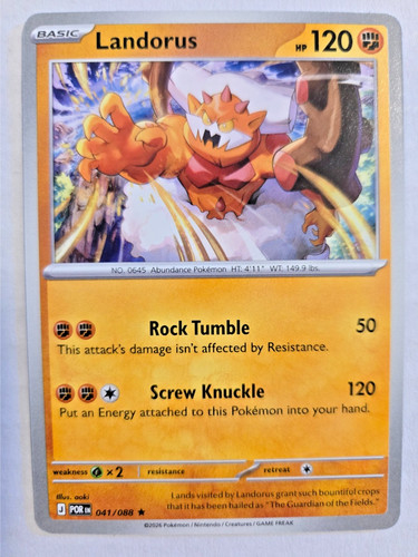 Non holo rare landorus - rare,
