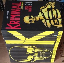 fumetti KRIMINAL A COLORI 1/21 (Gazzetta dello Sport) con album e 84 figurine