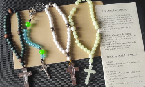 Random anglican rosary beads - 4,
