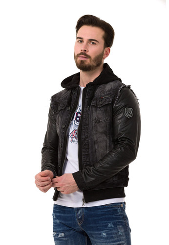 Giacca jeans uomo cipo baxx - jeans, &