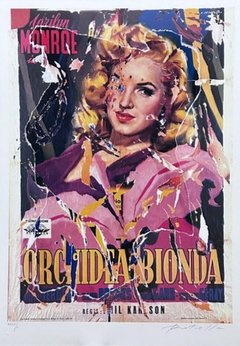 Mimmo rotella orchidea - mimmo,