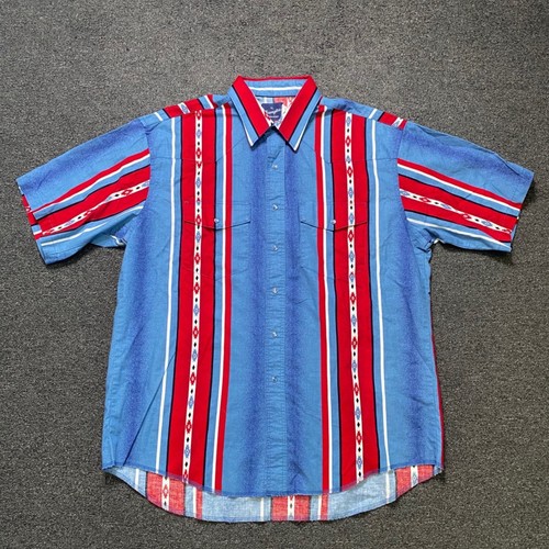 Wrangler pearl snap western - wrangler,