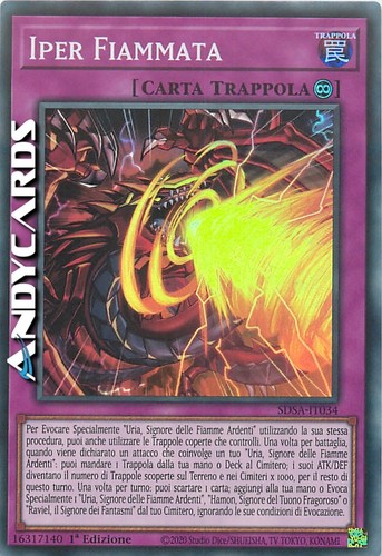 Iper fiammata hyper - fiammata, (hyper