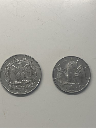 Moneta lire 1940 - lire, vittorio