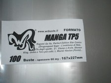 100 BUSTE WR "MANGA TP5"