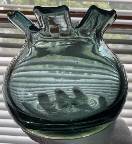 Vaso sfera vetro barovier - vaso, in