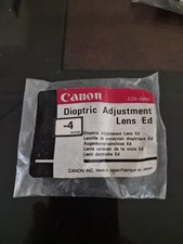 Canon dioptric adjustment - -4.0,