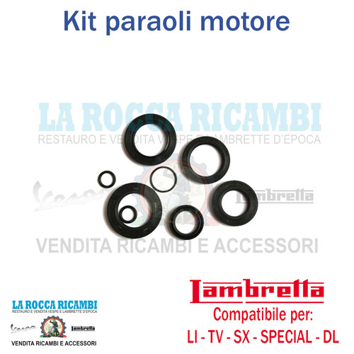 Kit paraoli lambretta - lambretta, li