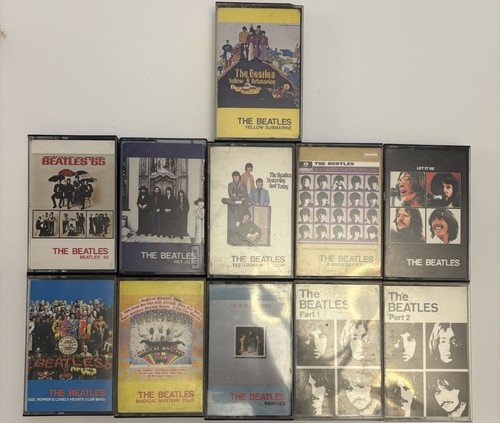 The beatles cassette lot - the,