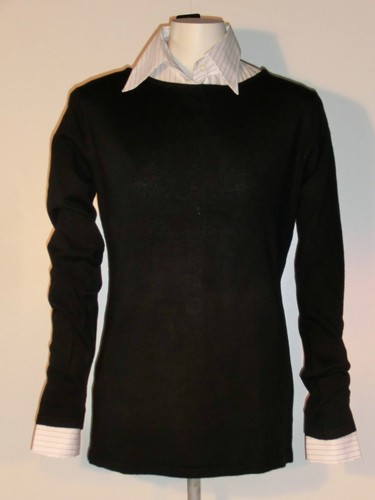 Pullover nero cashmere mix - nero, cashmere-mix