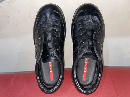 Prada kids shoes size - shoes, blak