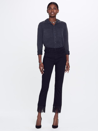 Jeans donna mamma nero - , vita