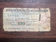 Mini Assegno da 100 Lire 15