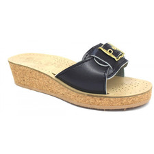 MAURI ZATTERONI CIABATTE SUGHERO DONNA ART.30 BLU