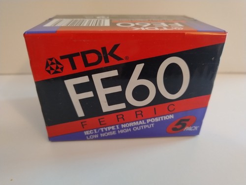 Tdk fe60 ferric - ferric, audio