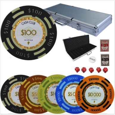 500 chip poker case - case, cash