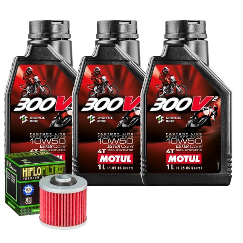 Kit tagliando olio - motul, 300v2