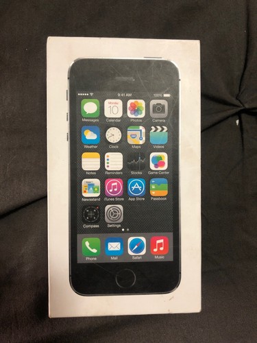 Iphone box space gray 16gb - 5s,