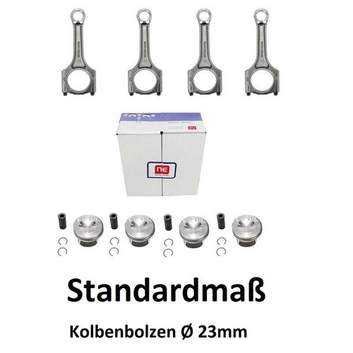 Kolben standardmaß pleuel - 4x,