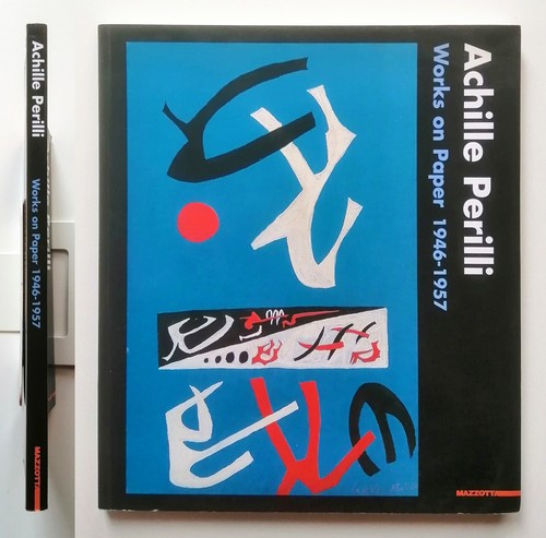 Achille perilli works paper - perilli,
