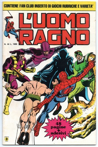 Uomo ragno seconda - ragno, 2a