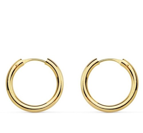 Orecchini oro 18k 750 mls - in,