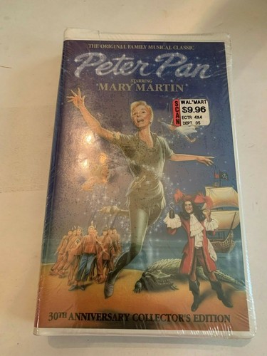 1989 peter pan vhs video - peter,