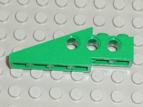 Lego technic green - green, back